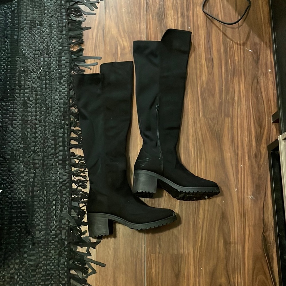 Over The Knee Wide Calf Boots